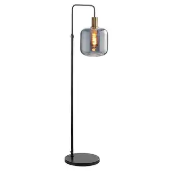 Leen Bakker Vloerlamp toulouse - zwart - 108-150x35x28 cm aanbieding