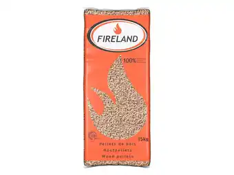 Hubo Fireland pellets naaldhout 15kg aanbieding