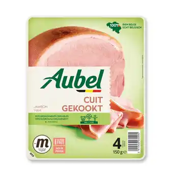 Delhaize Gekookte ham met natuurlijke zwoerd | 4 sneden aanbieding