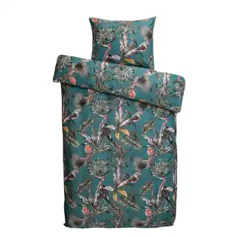 Leen Bakker Royal dekbedovertrek sophia bloemen - blauw - 140x200/220 cm aanbieding