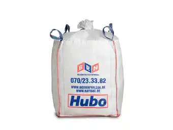 Hubo Hubo bouwafvalzak 1500kg met afhaling aanbieding