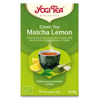 Delhaize Thee | matcha | citroen | 17s aanbieding