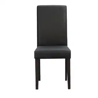 Leen Bakker Eetkamerstoel serge - kunstleder - zwart aanbieding