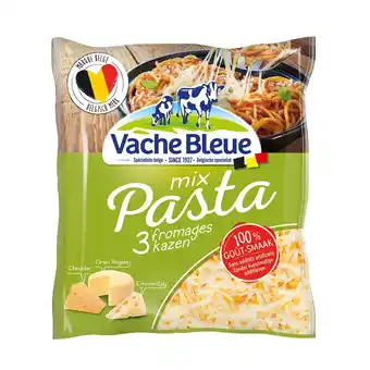 Delhaize Geraspte kaas | emmental-cheddar-talligiano aanbieding
