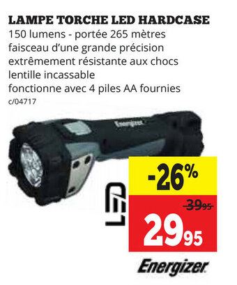 Dema Lampe Torche LED Hardcase aanbieding