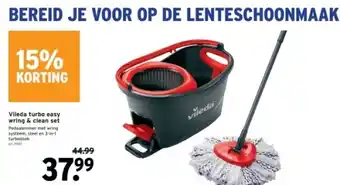 GAMMA Vileda turbo easy wring & clean set aanbieding