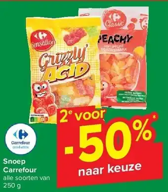 Carrefour Snoep carrefour aanbieding