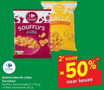 Carrefour Geëxtrudeerde chips carrefour aanbieding