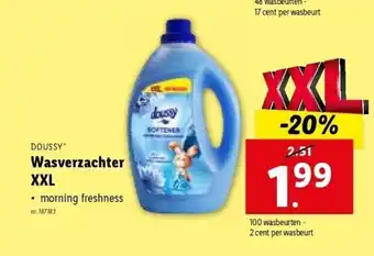 Lidl Wasverzachter xxl aanbieding
