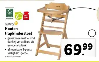 Lidl Houten trapkinderstoel aanbieding