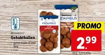 Lidl Gehaktballen aanbieding