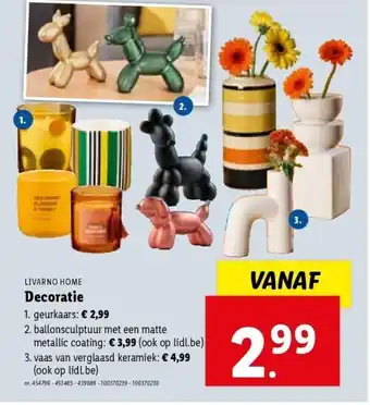Lidl Decoratie aanbieding