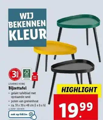 Bijzettafel