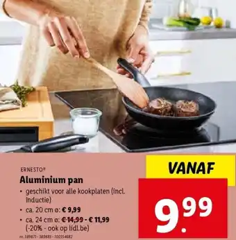 Aluminium pan