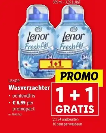 Lidl Wasverzachter aanbieding