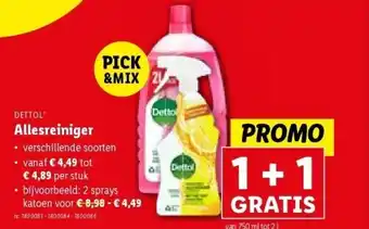 Lidl Allesreiniger aanbieding