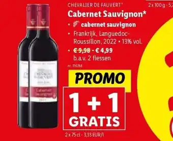 Lidl Cabernet sauvignon aanbieding