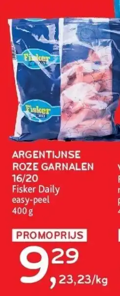 Alvo Argentijnse roze garnalen 16/20 aanbieding