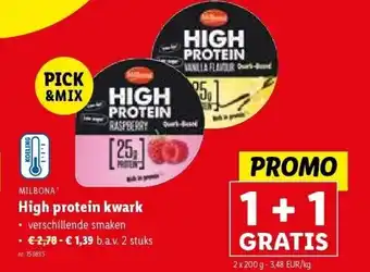 Lidl High protein kwark aanbieding
