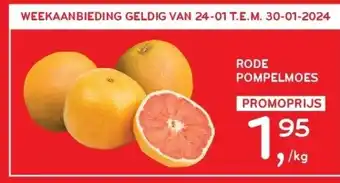 Rode pompelmoes