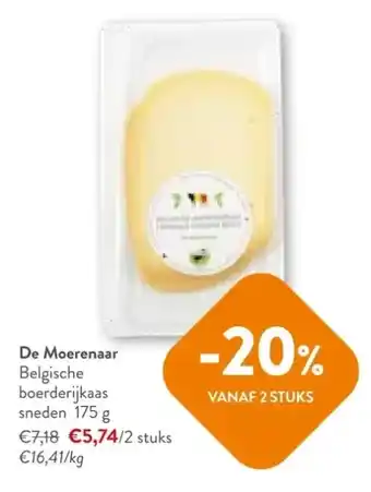 OKay De moerenaar belgische boerderijkaas sneden 175 g aanbieding