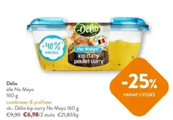 OKay Délio alle no mayo 160 g aanbieding