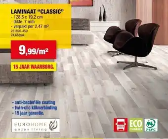 Hubo Laminaat “classic” aanbieding