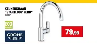 Hubo Keukenkraan “startloop zero” aanbieding