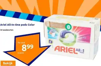 Ariel all-in-one pods color