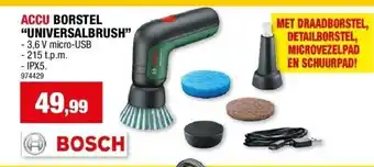 Hubo Accu borstel “universalbrush” aanbieding