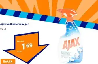 Action Ajax badkamerreiniger aanbieding