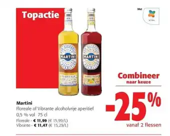 Colruyt Martini floreale aanbieding