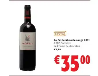 Colruyt La petite muraille rouge 2021 aanbieding