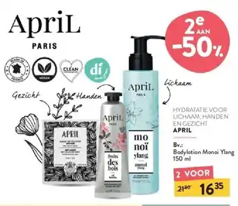 Di April aanbieding