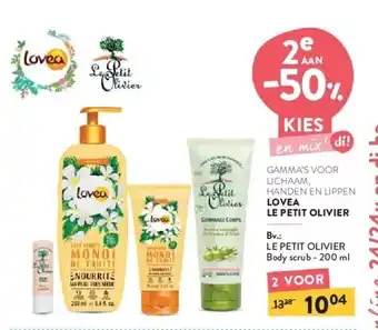 Di Lovea le petit olivier aanbieding