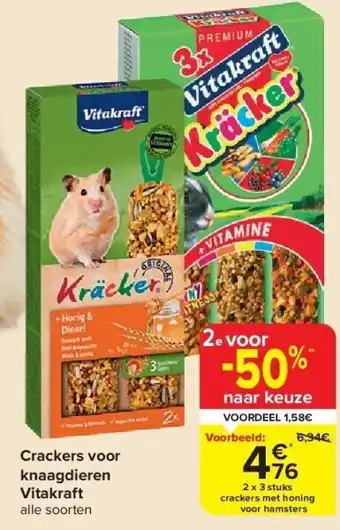 Crackers voor knaagdieren vitakraft