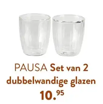 Dubbelwandige glazen