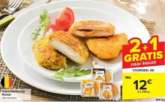Carrefour Gepaneerde kip maïski aanbieding