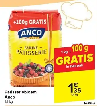 Carrefour Patisseriebloem anco aanbieding