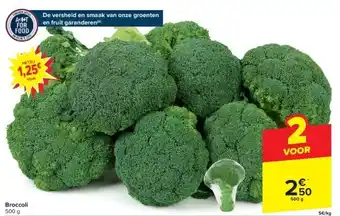 Carrefour Broccoli aanbieding