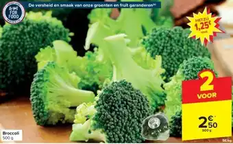 Carrefour Broccoli aanbieding