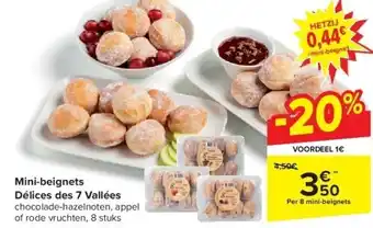 Carrefour Mini-beignets délices des 7 vallées aanbieding