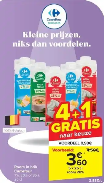 Carrefour Room in brik carrefour aanbieding