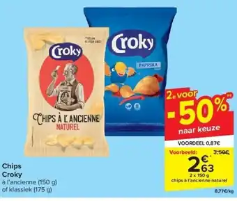 Chips croky