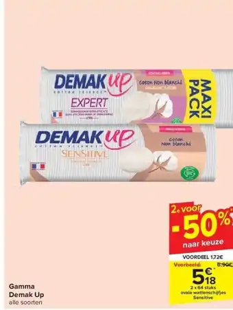 Carrefour Gamma demak up aanbieding