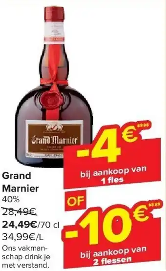 Carrefour Grand marnier aanbieding