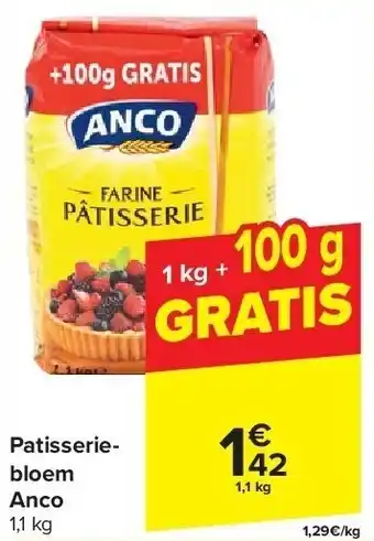 Carrefour Patisseriebloem anco aanbieding