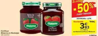 Carrefour Confi tuur materne en nostalgie aanbieding
