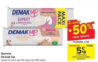 Carrefour Gamma demak up aanbieding