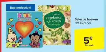 Carrefour Selectie boeken aanbieding